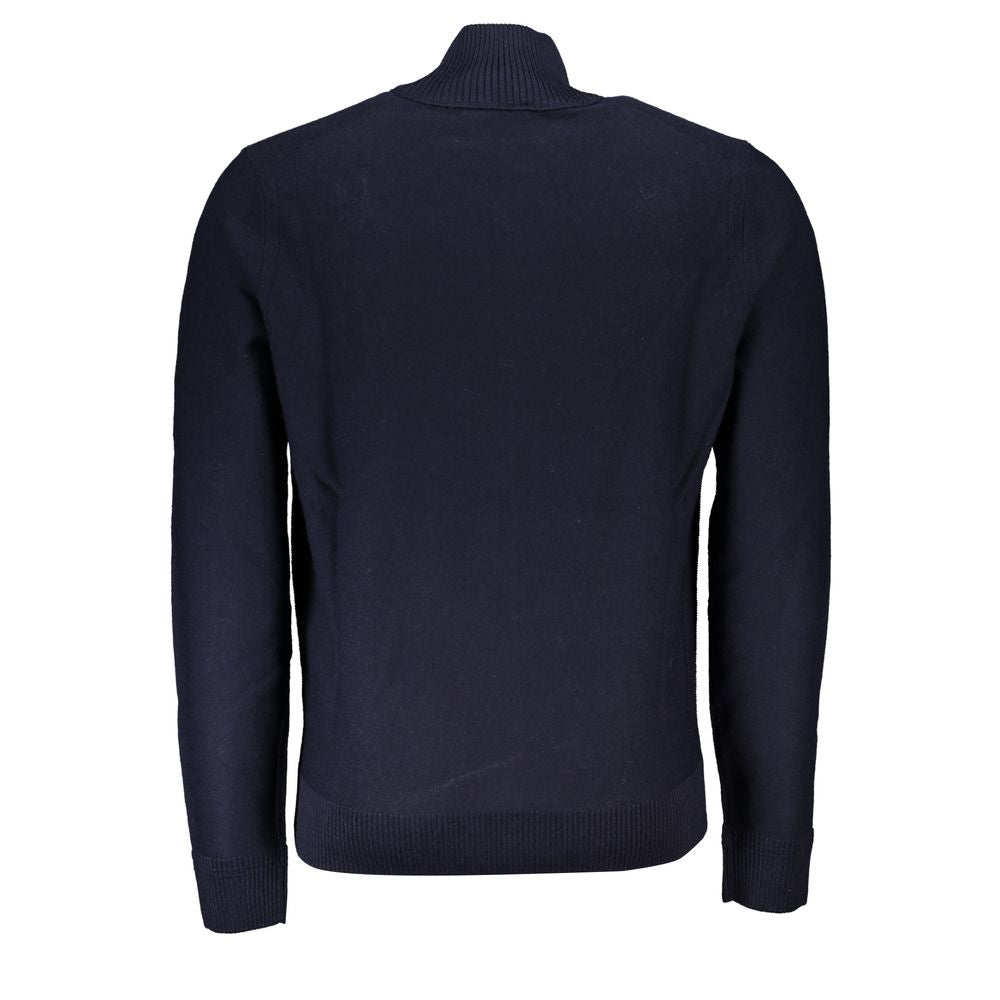 Blue Polyamide Sweater
