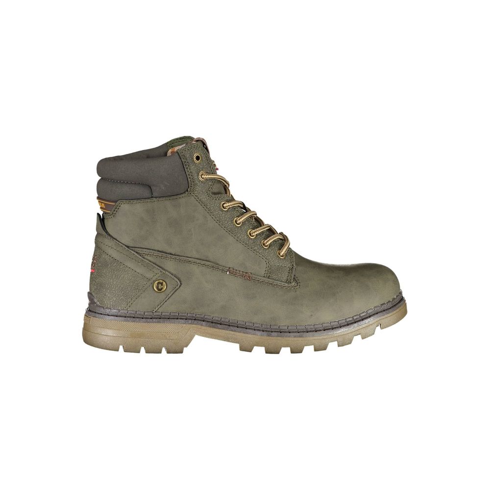 Green Polyester Boot
