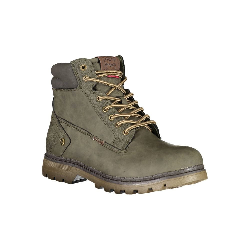 Green Polyester Boot