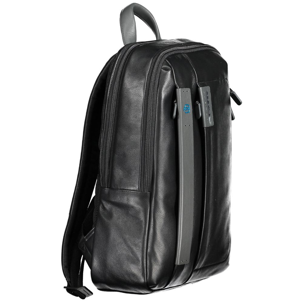 Black Leather Backpack