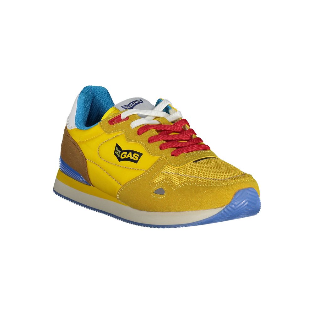 Yellow Polyester Sneaker