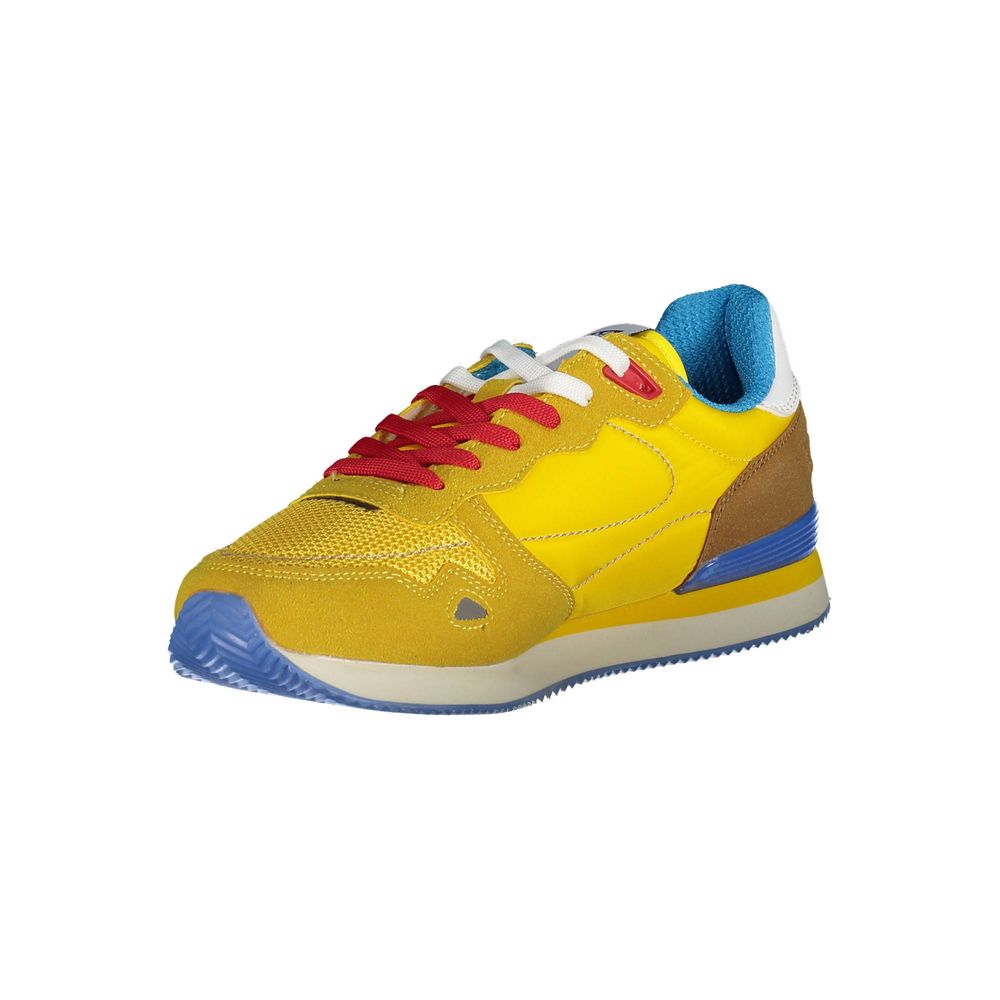 Yellow Polyester Sneaker