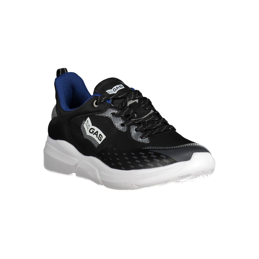 Black Artificial Leather Sneaker