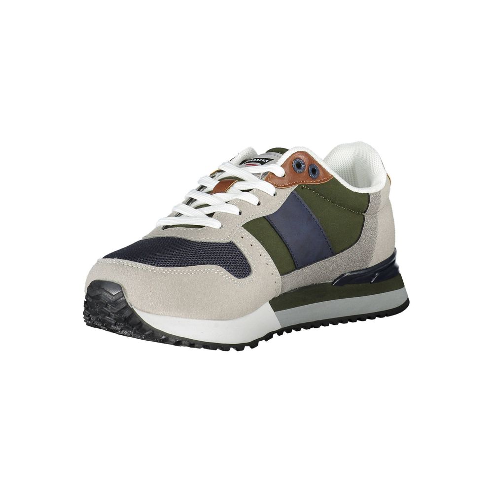 Gray Polyester Sneaker