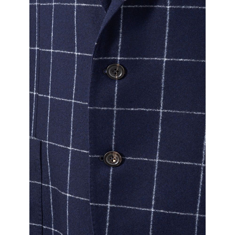 Blue Wool Blazer