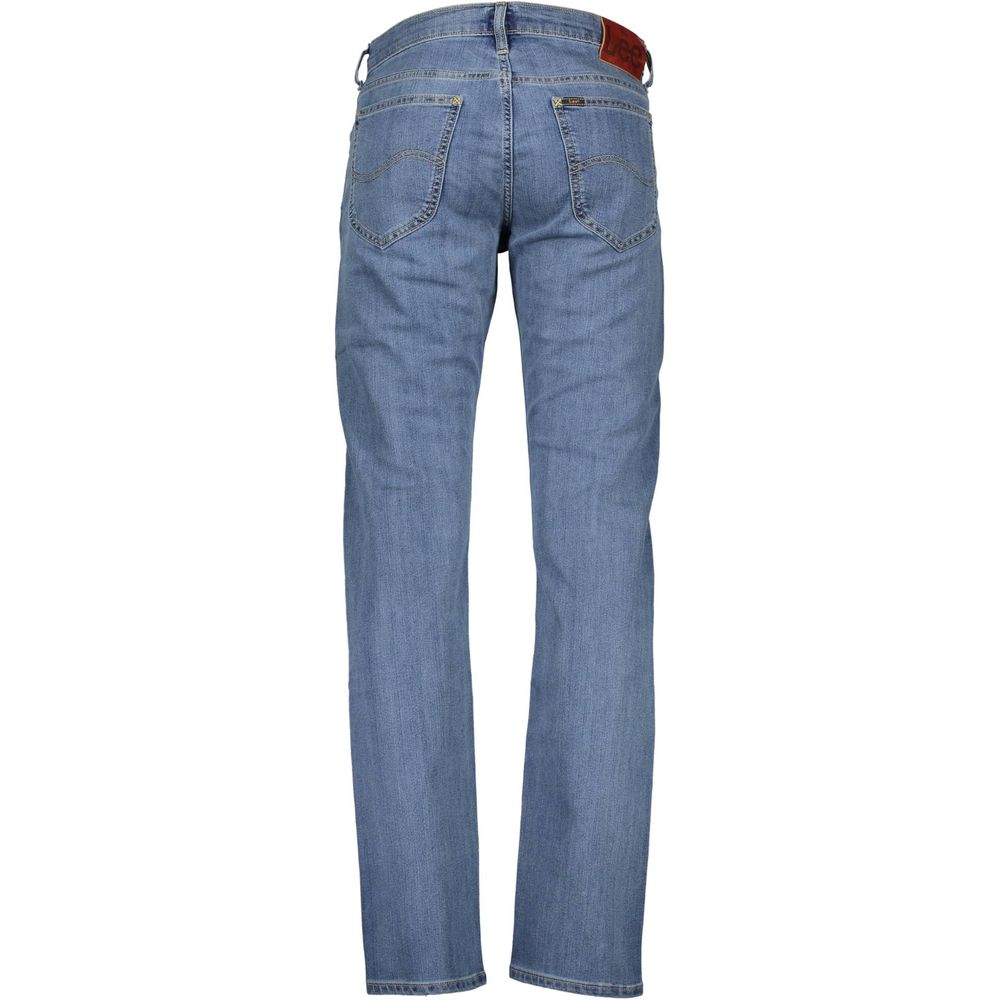 Blue Cotton Jeans & Pant