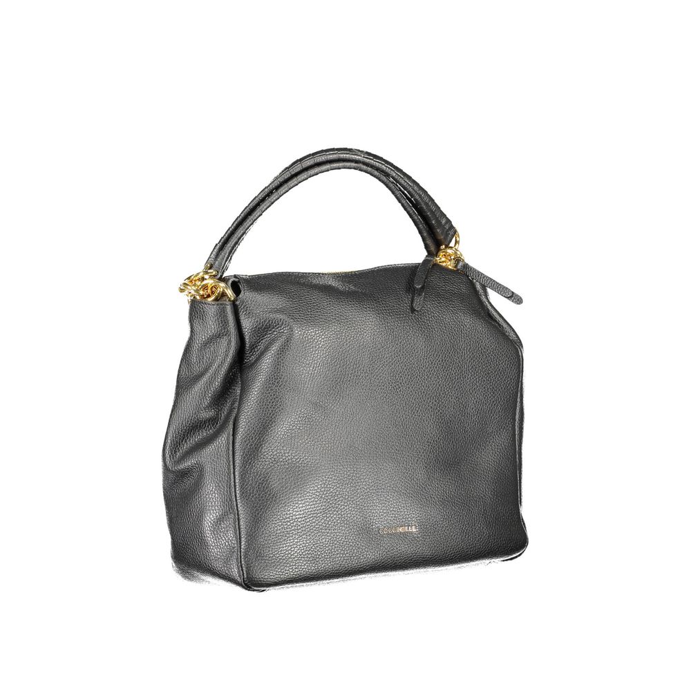 Black Leather Handbag
