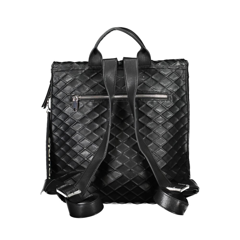 Black Polyethylene Backpack