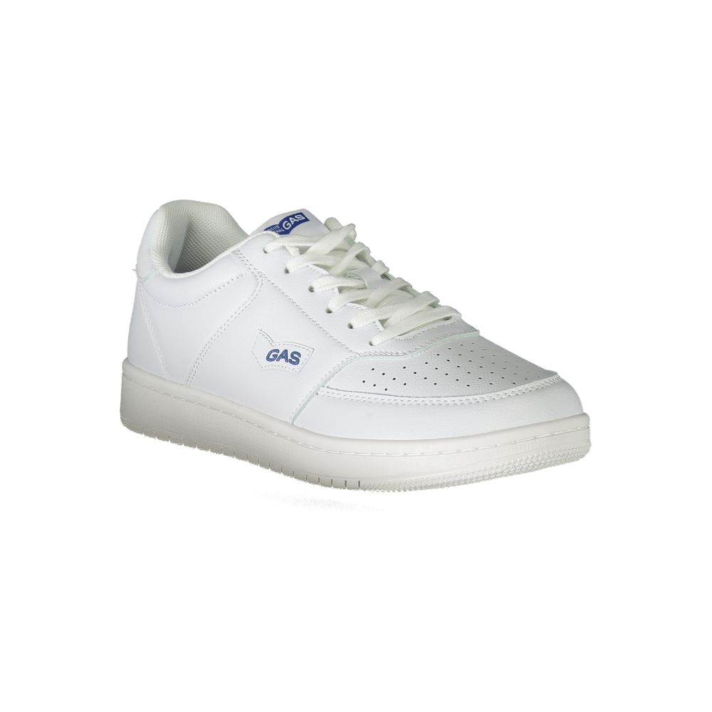 White Polyester Sneaker