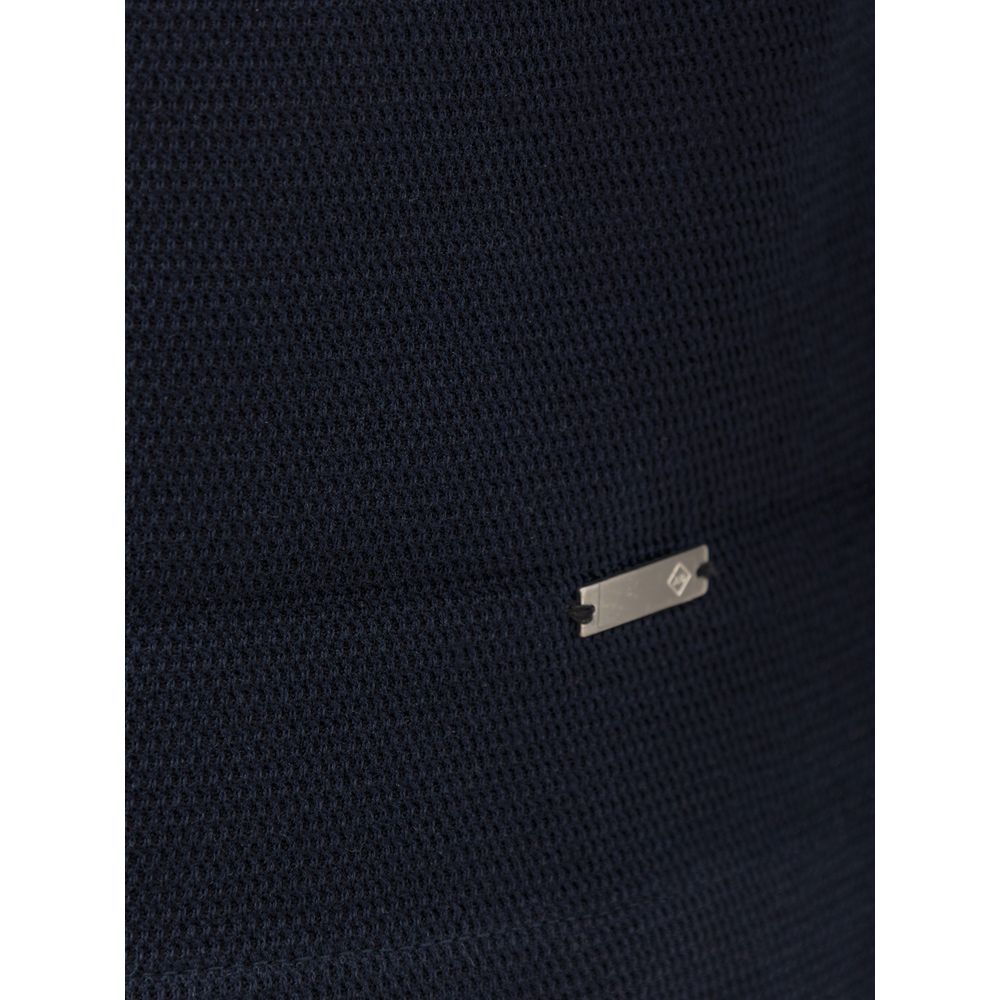 Blue Cotton T-Shirt