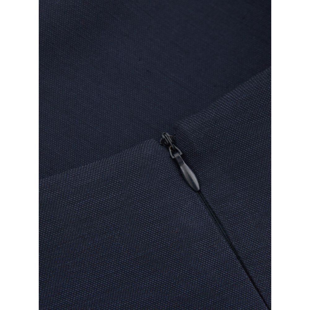 Blue Viscose Short