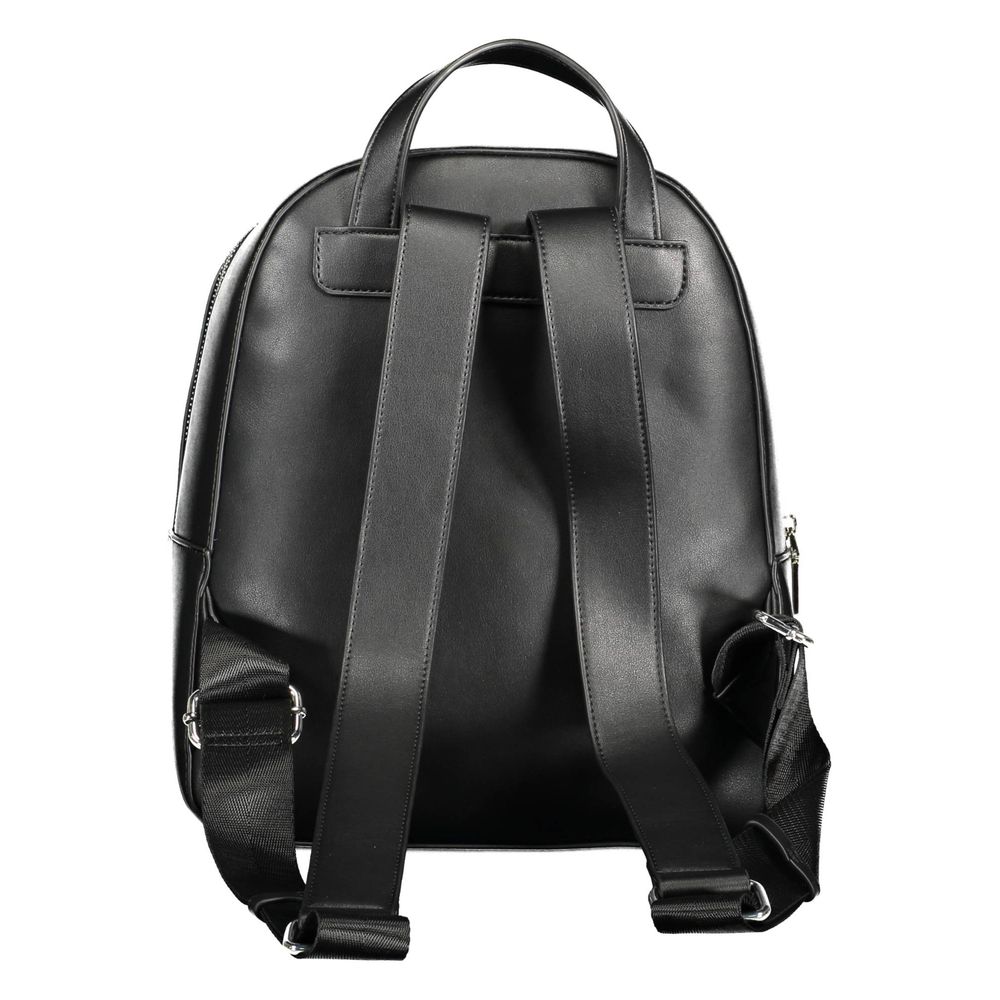 Black Polyethylene Backpack