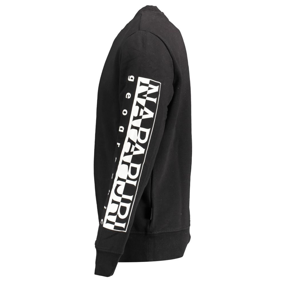 Black Cotton Sweater