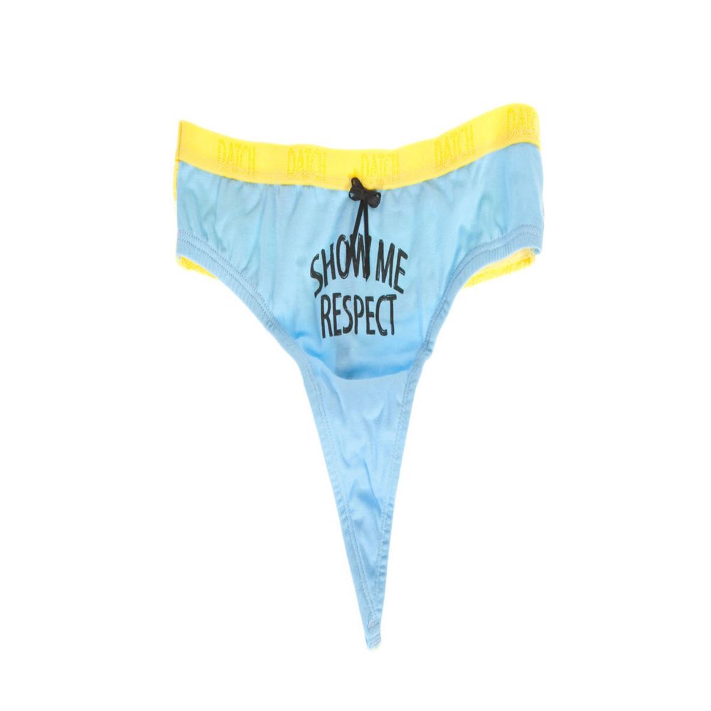Blue Cotton Underwear