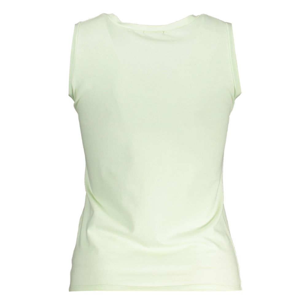 Green Cotton Tops & T-Shirt