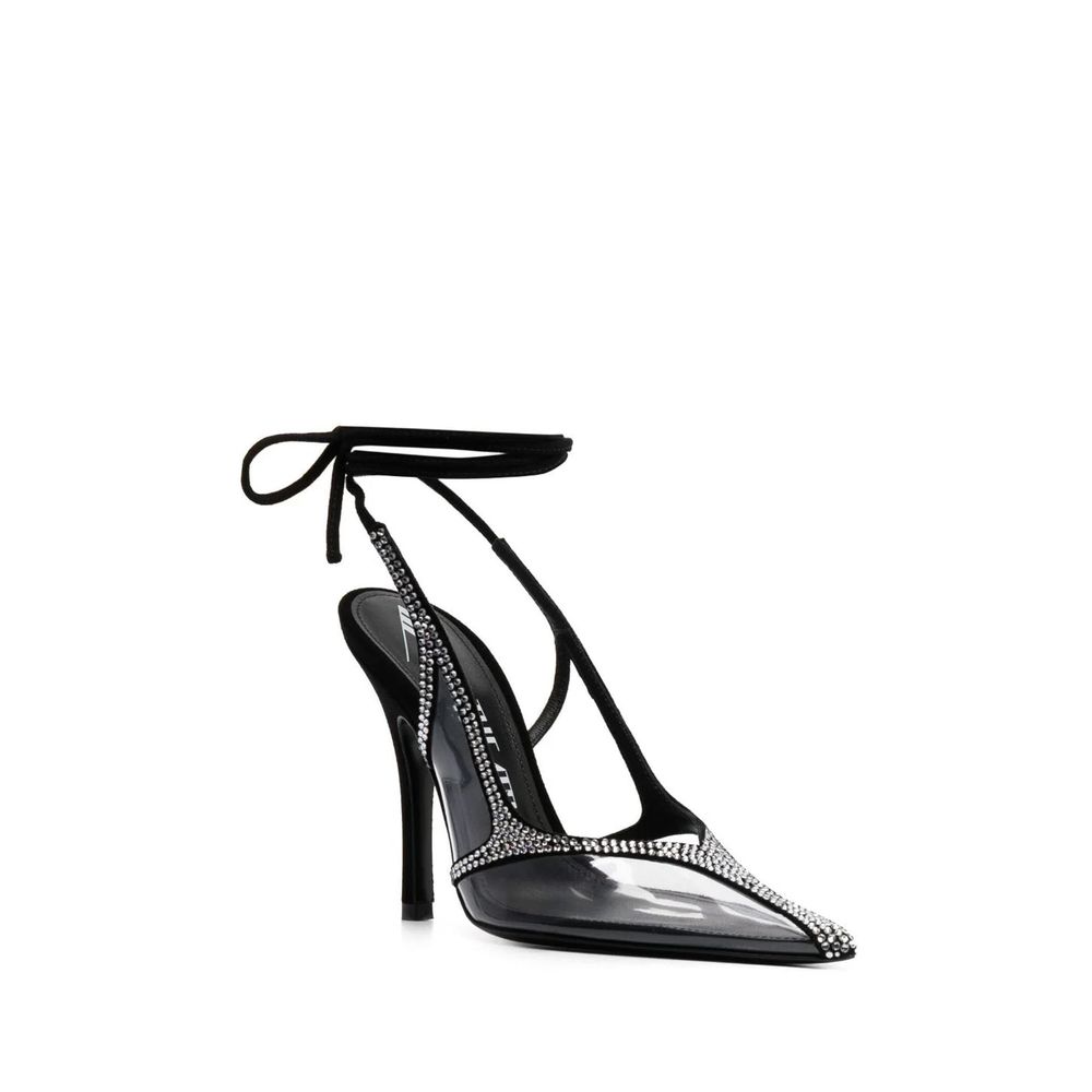 Venus Chrome Slingback Pumps