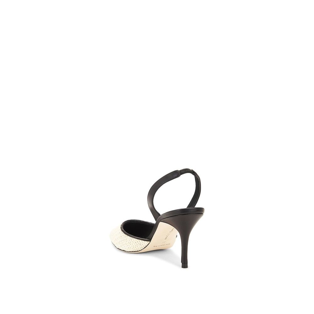 Casam 70 Raffia Pumps