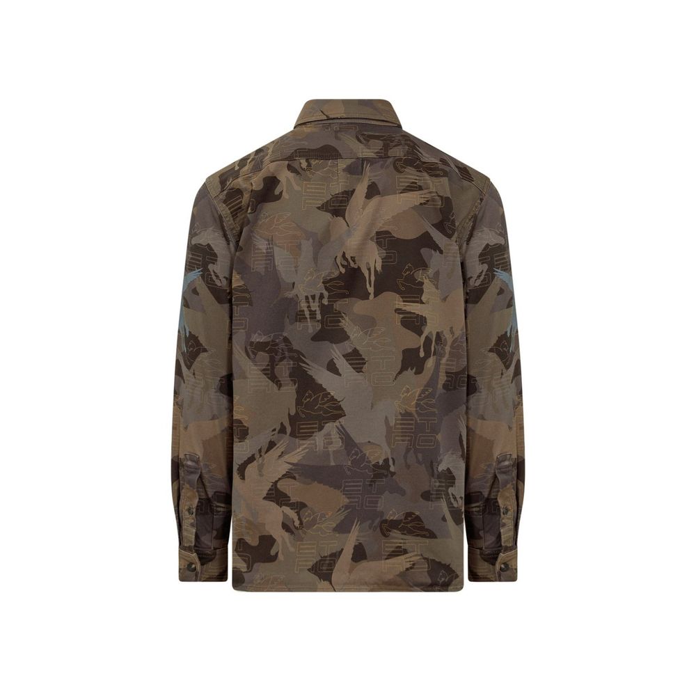 Camouflage Cotton Shirt