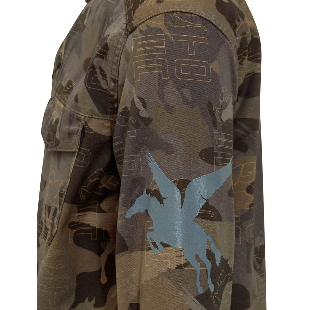 Camouflage Cotton Shirt