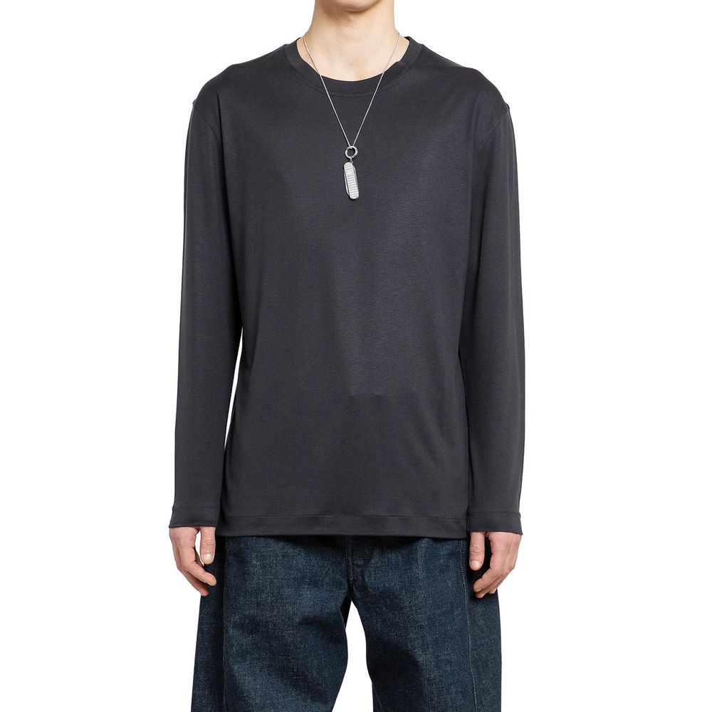 Long Sleeve Silk T-shirt