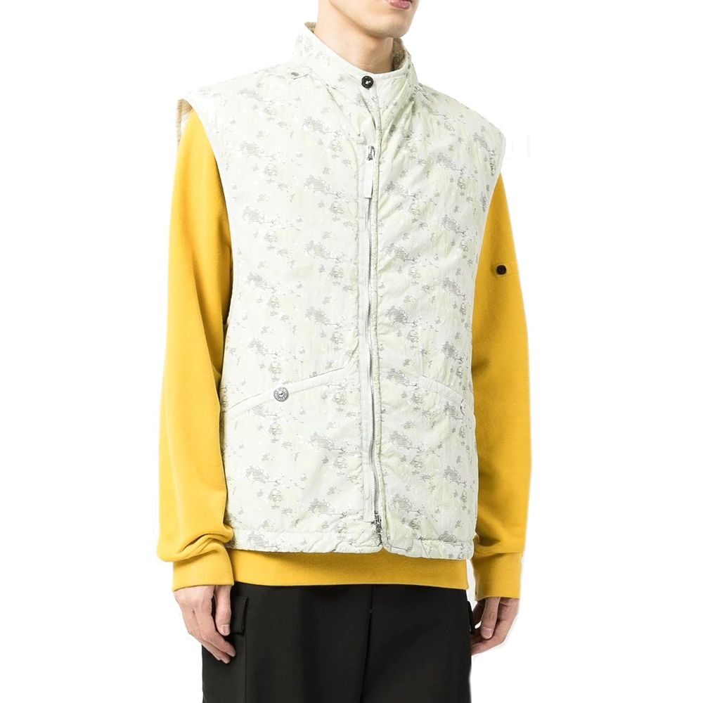 Printed Brushed Gilet