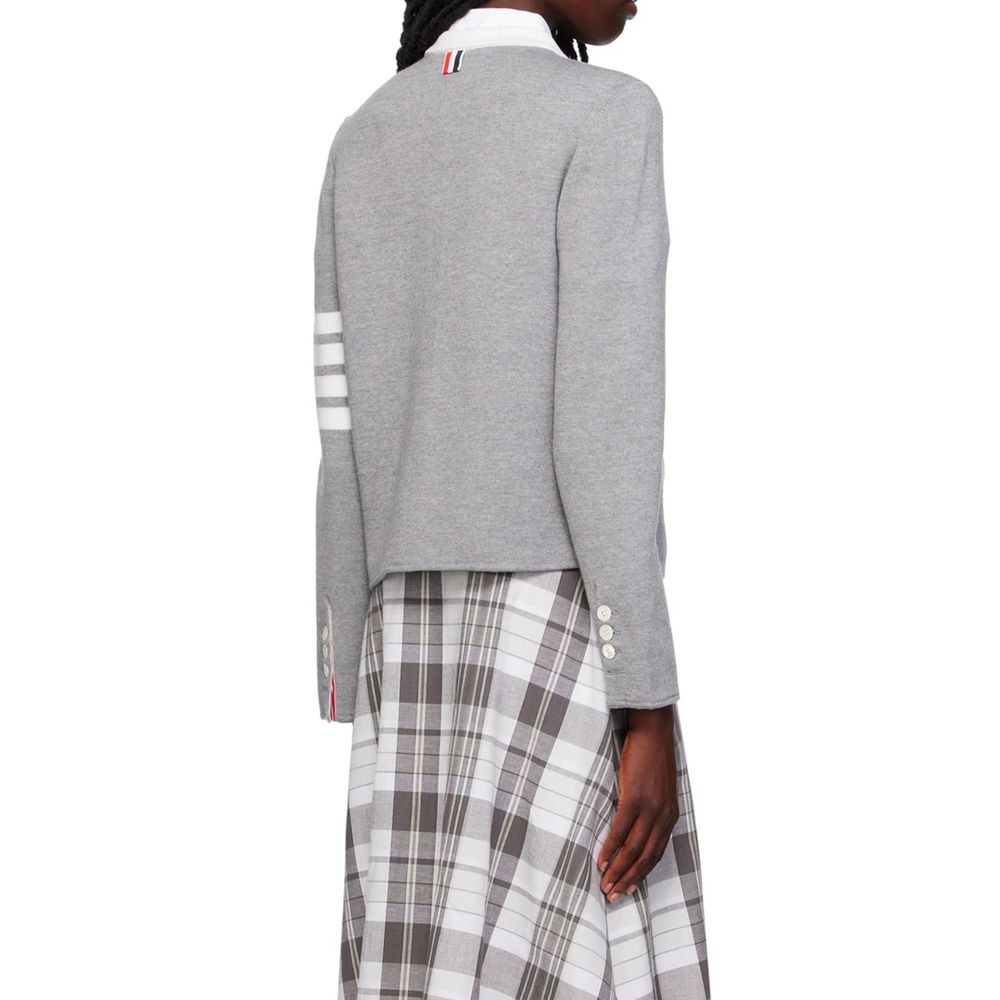 4- Bar Wool Cardigan