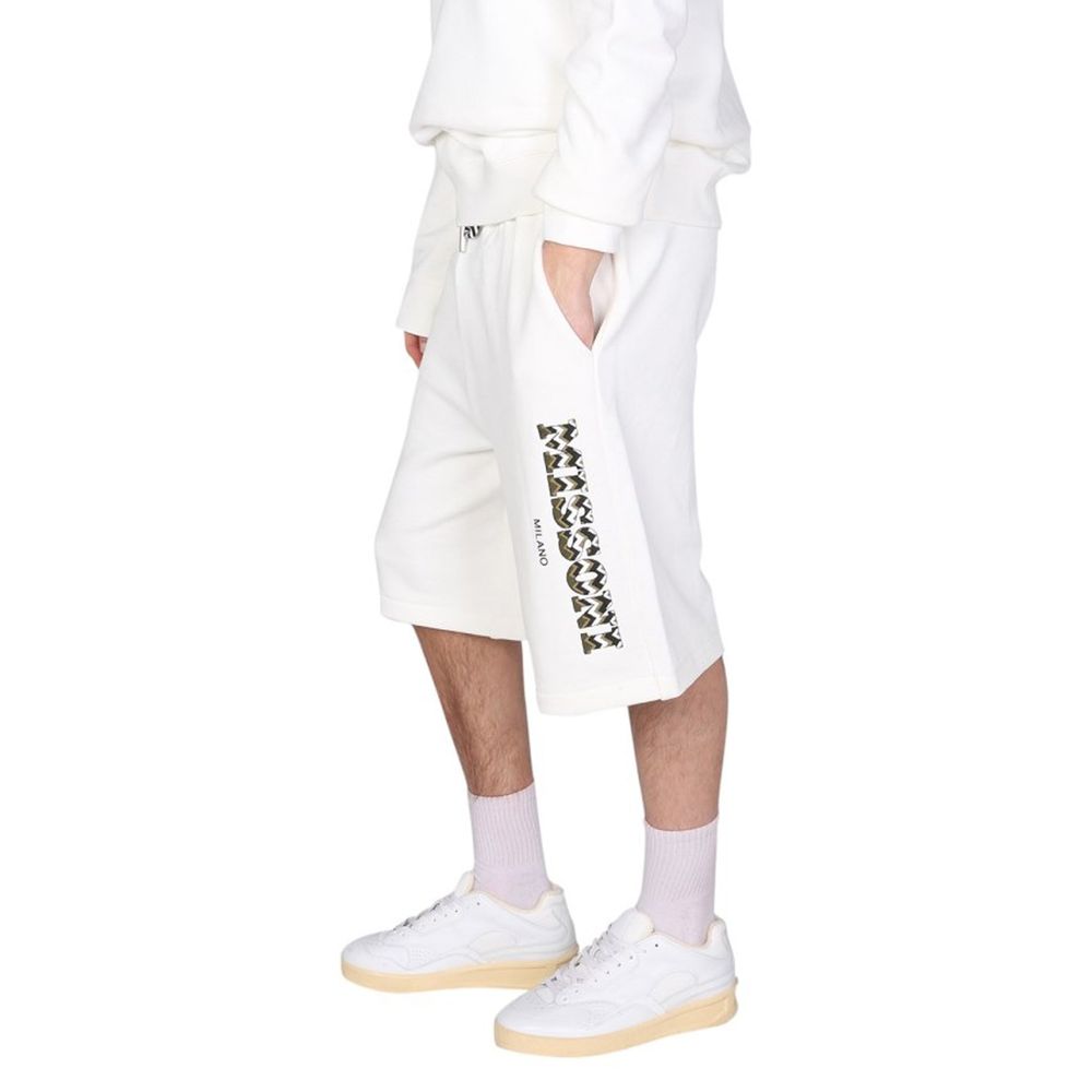 Cotton Logo Shorts