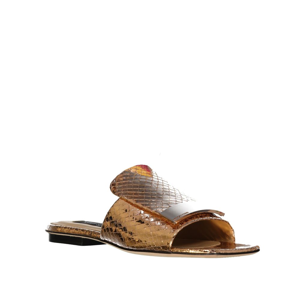 Leather Flat Sandals