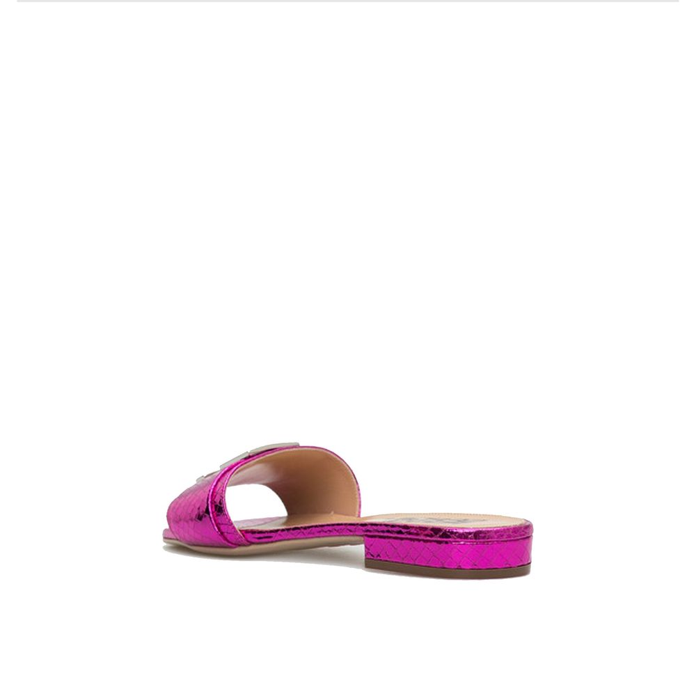 Leather Flat Sandals