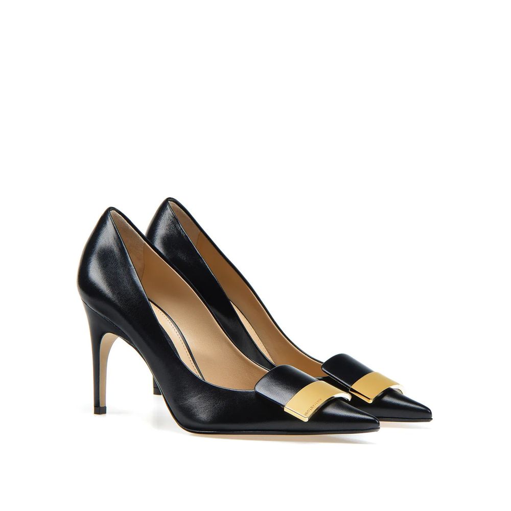 SR1 Leather Pumps