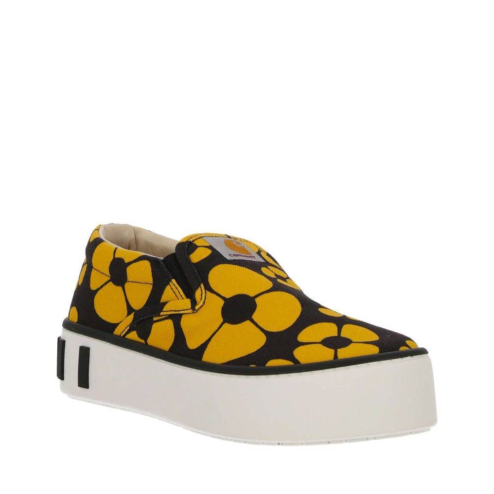 Printed Slip On Sneakers