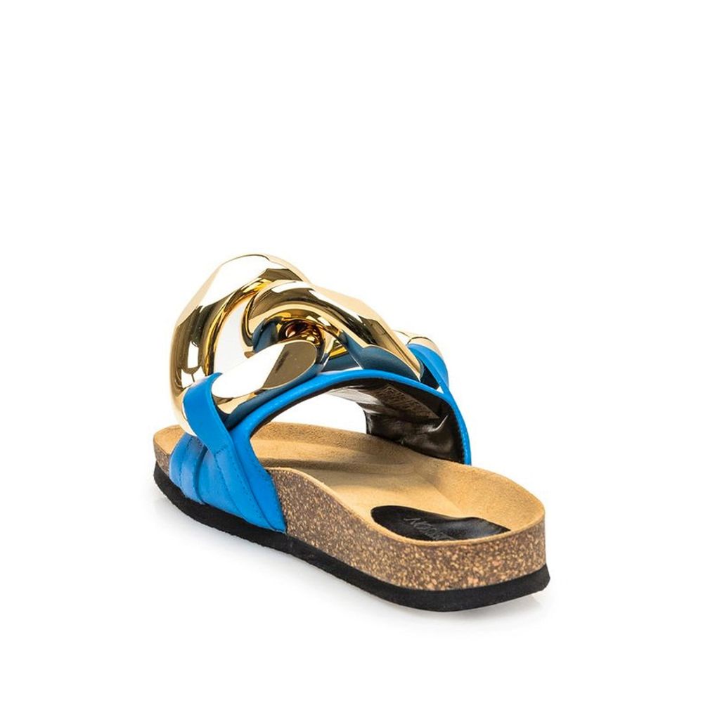 Leather Flat Sandals