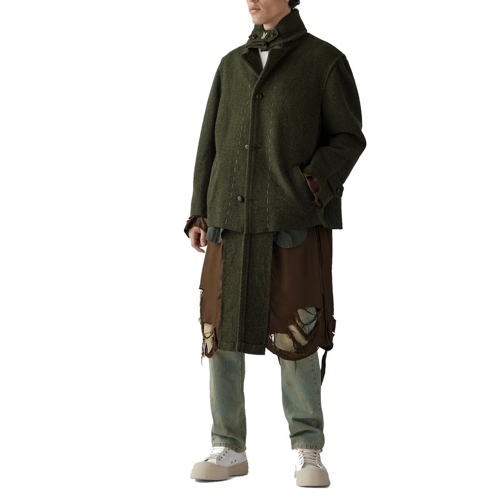 Destroyed-Look Coat