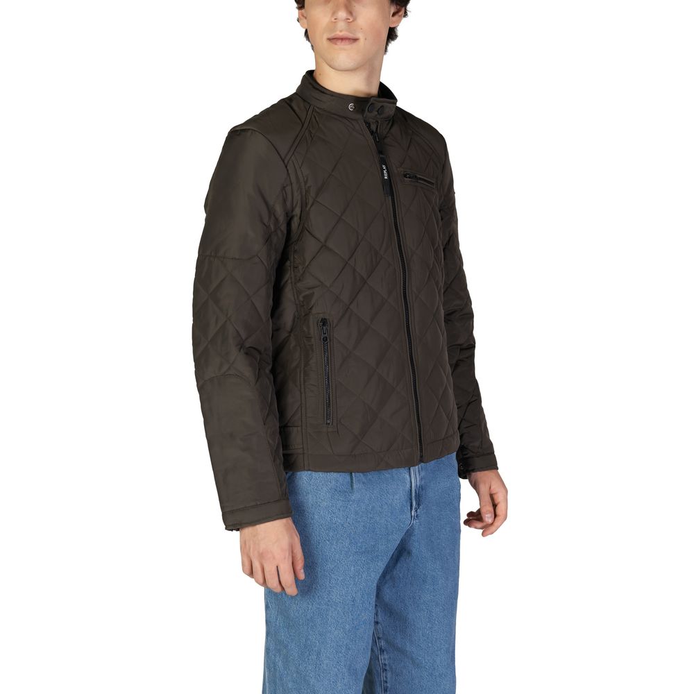 Green Polyamide Jackets & Coat