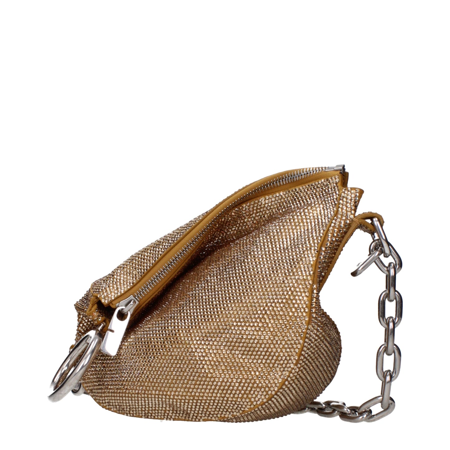 Beige Leather Shoulder Bags