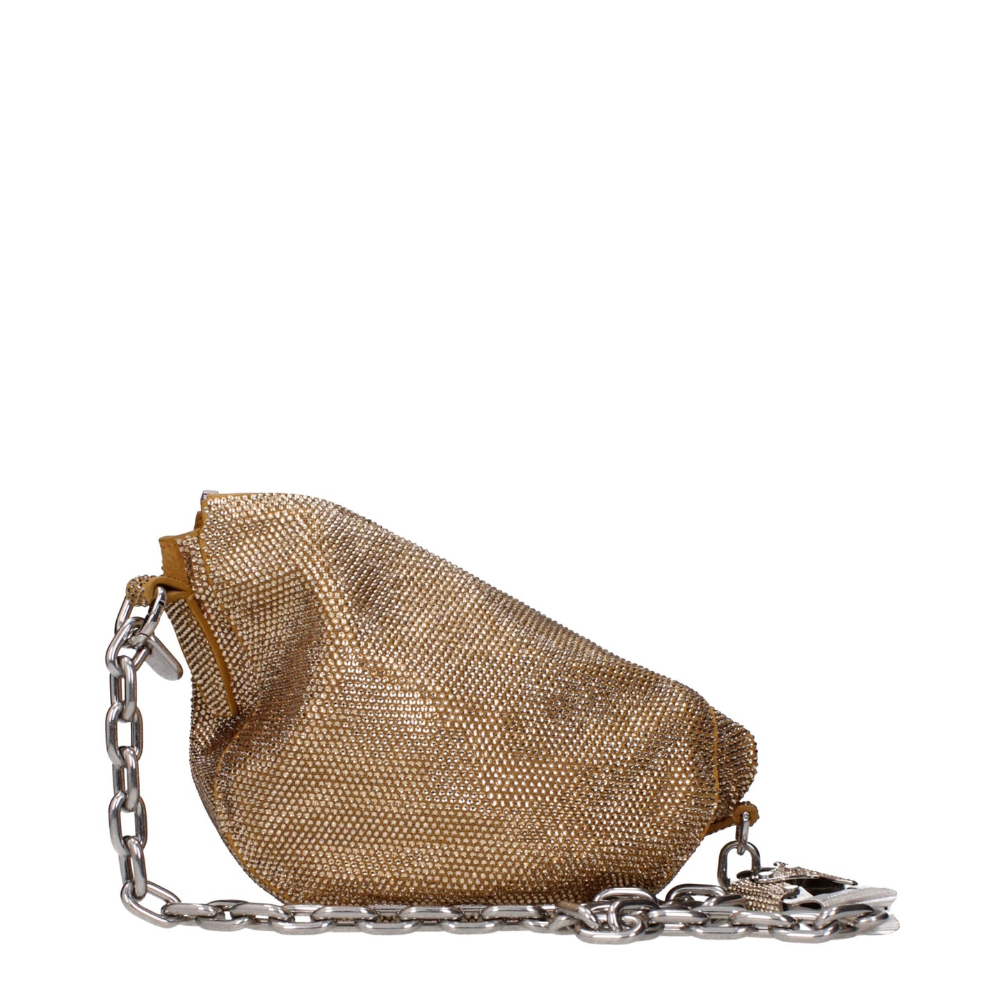 Beige Leather Shoulder Bags
