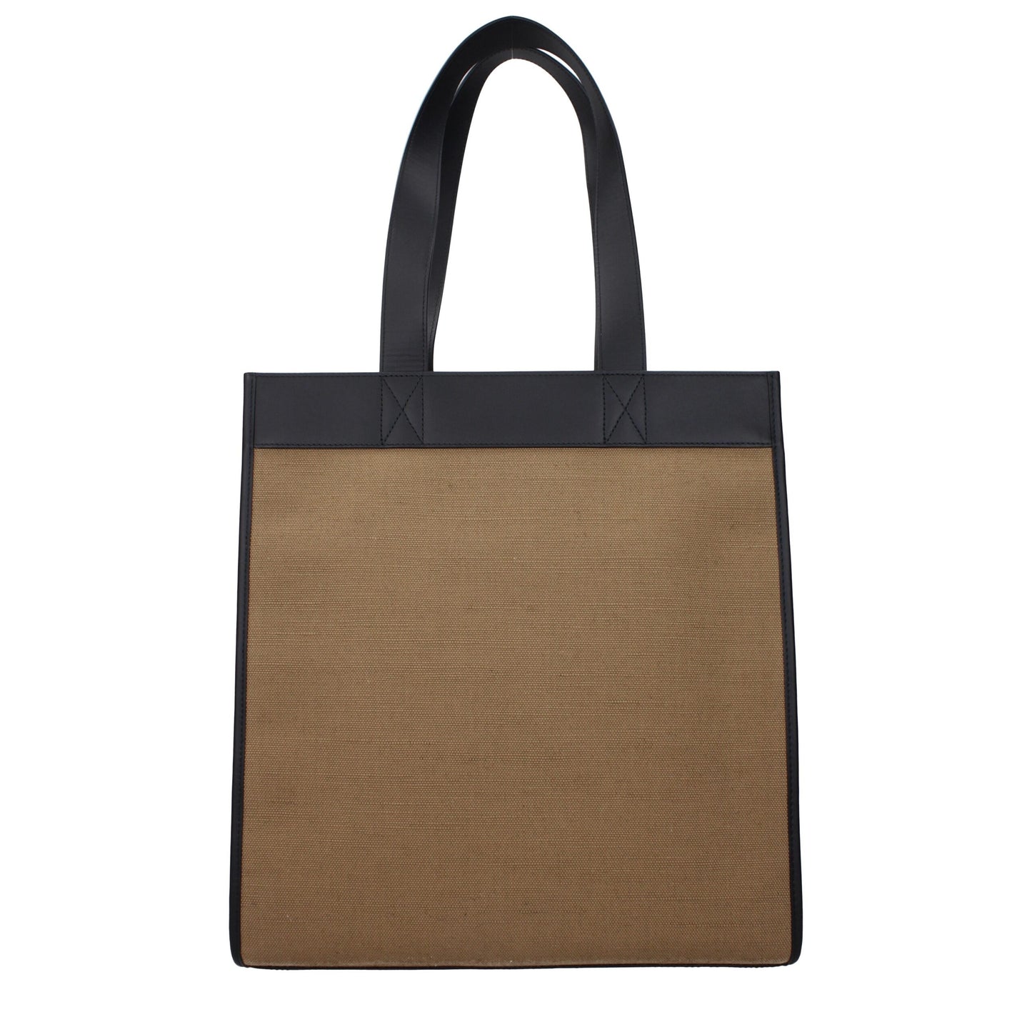 Brown Fabric Shoulder Bags