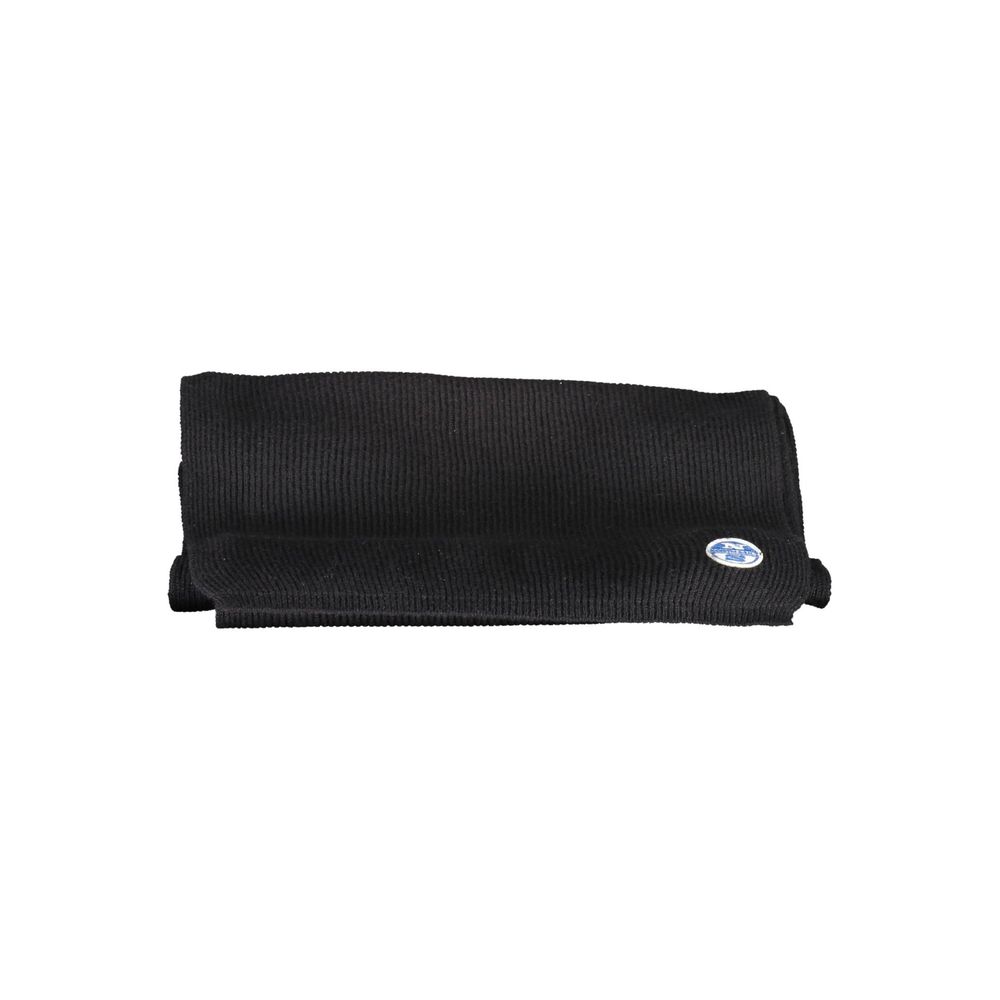 Black Cotton Scarf
