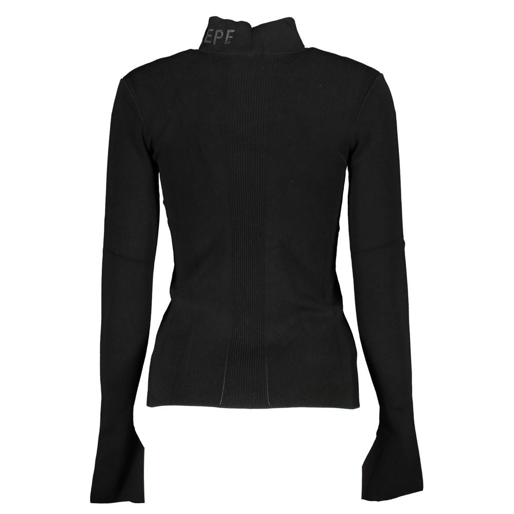 Black Cotton Sweater