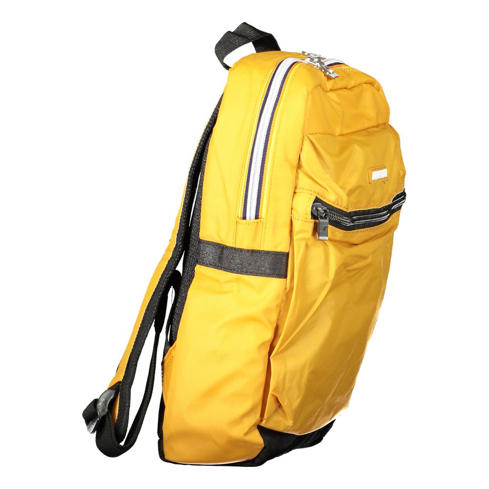 Yellow Polyamide Backpack