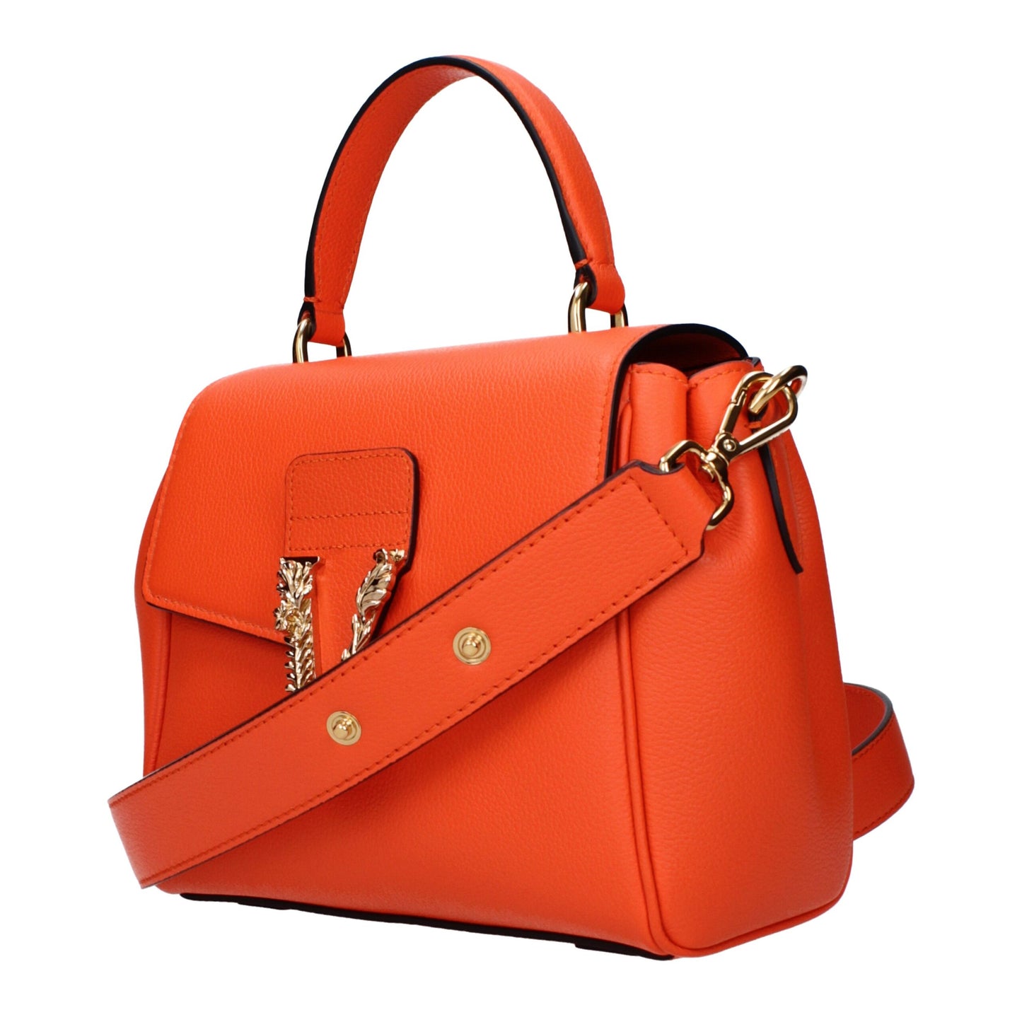 Orange Leather Handbags
