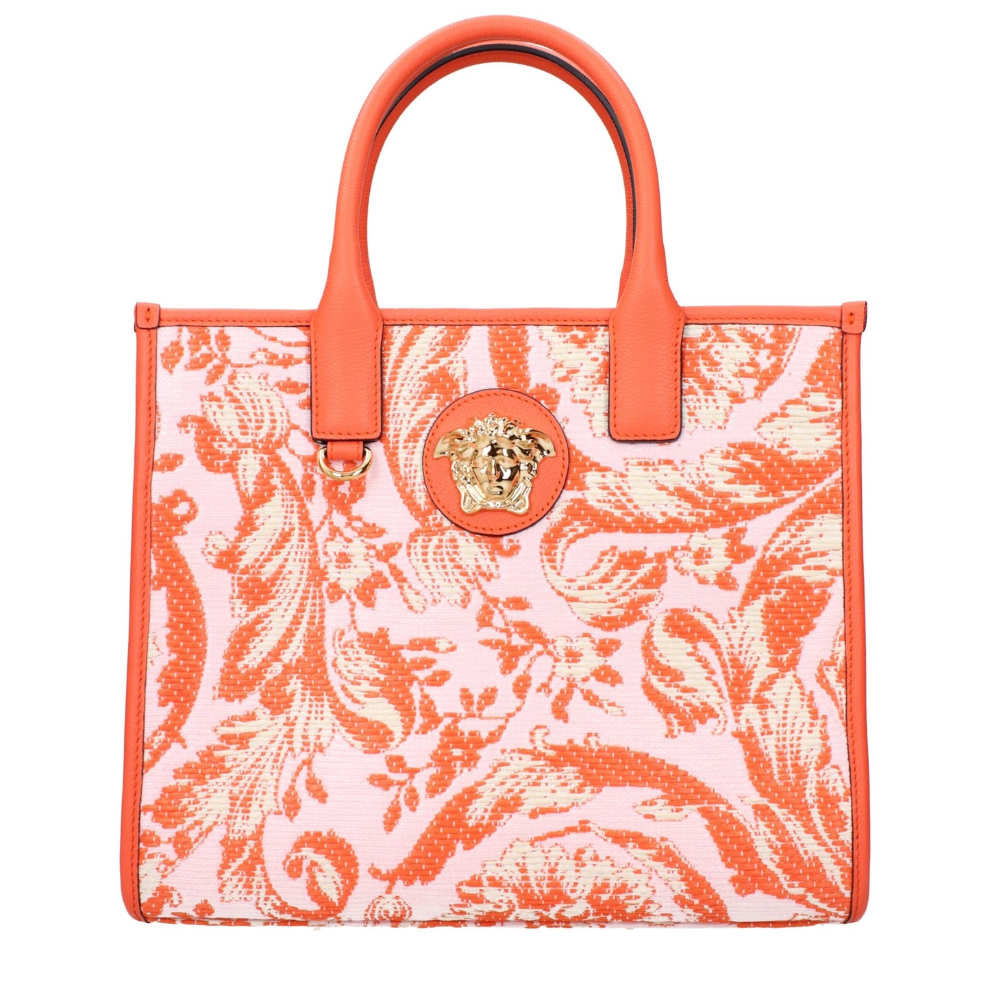 Orange Fabric Handbags