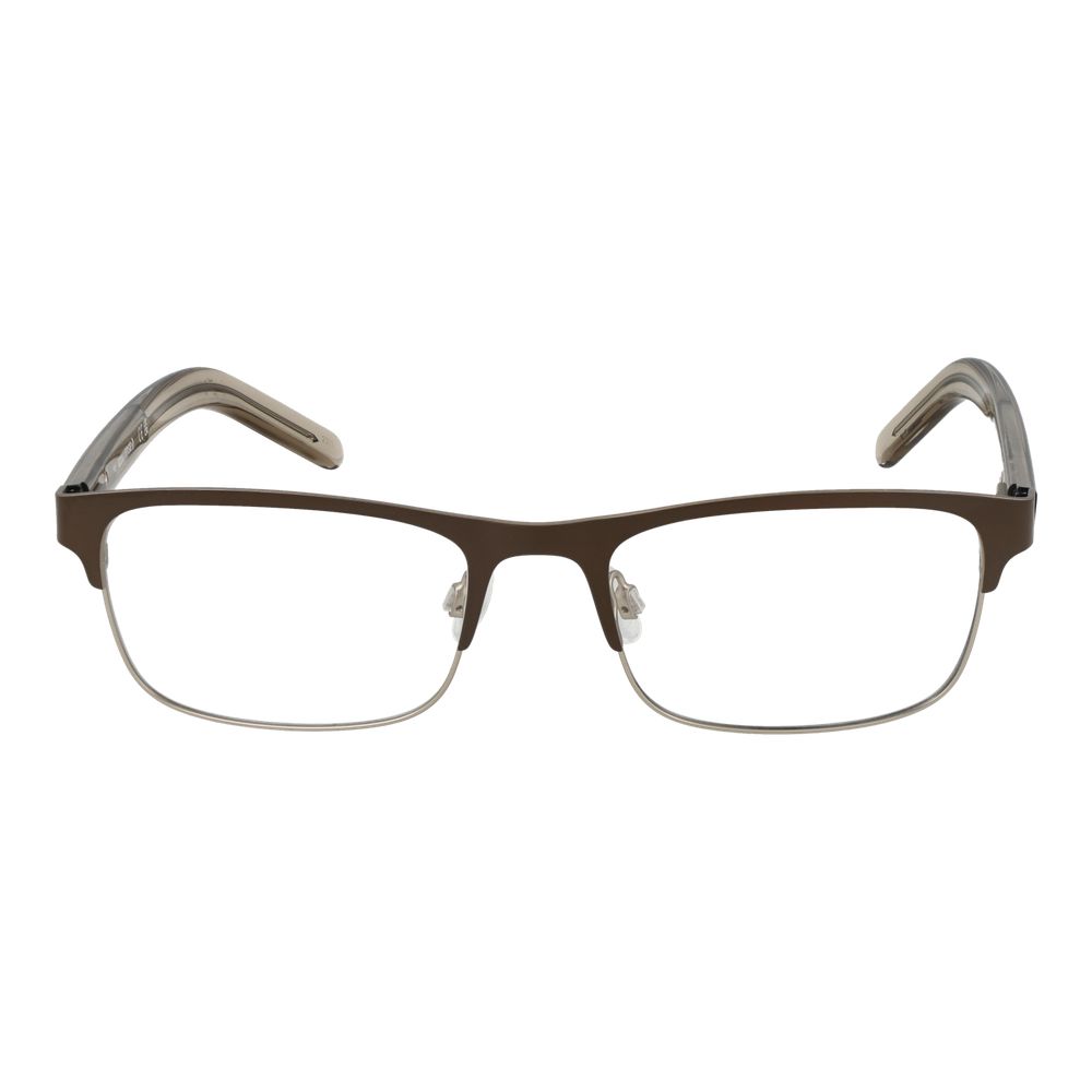 Beige Men Optical Frames