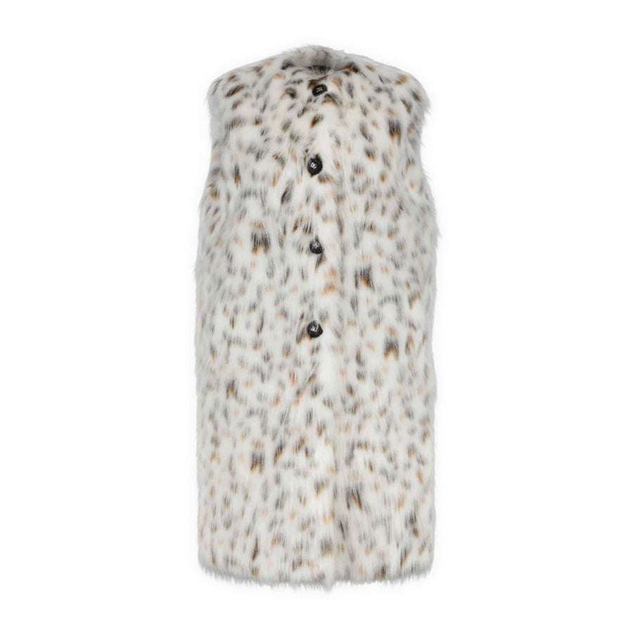 White Marabou Jackets & Coat