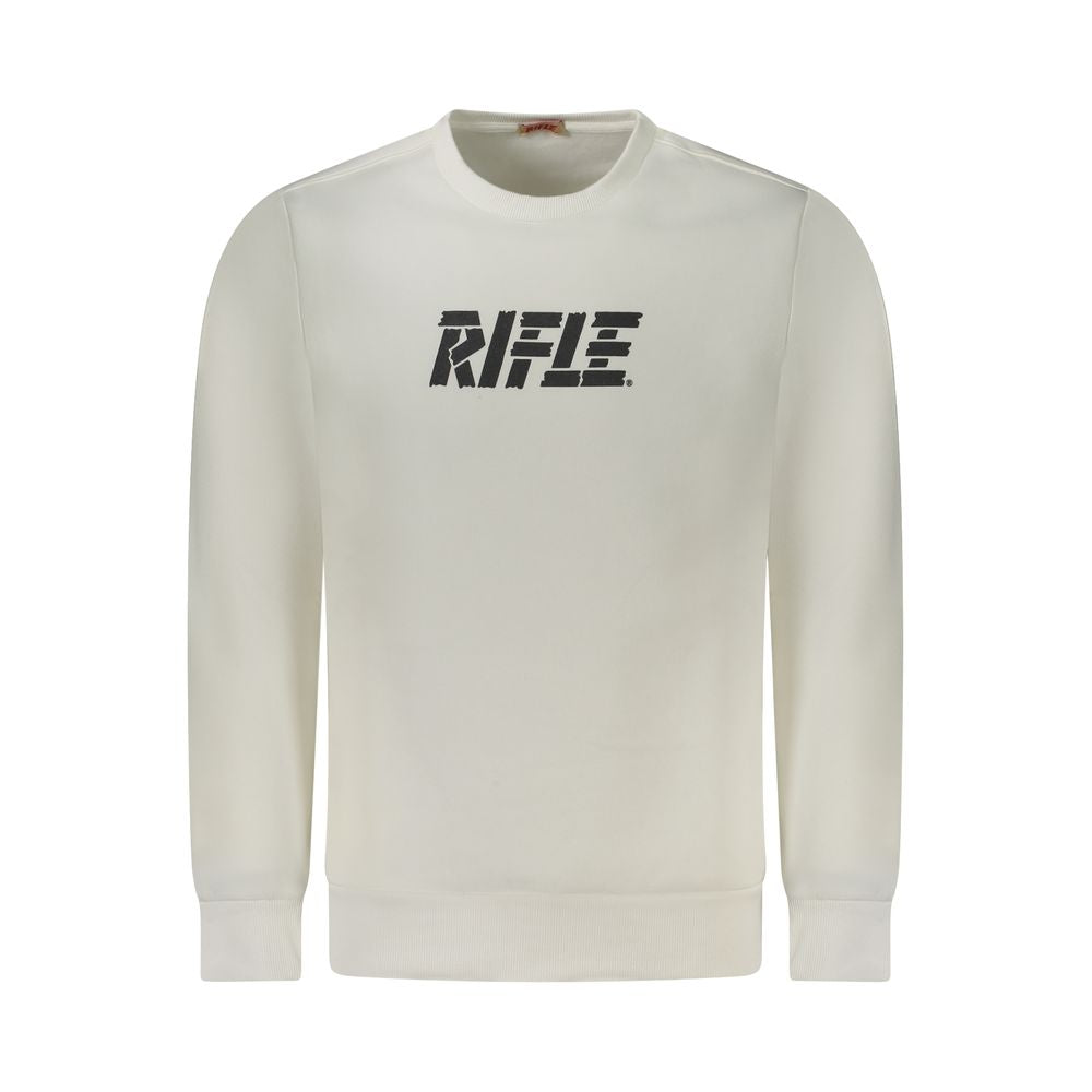 White Cotton Sweatshirt