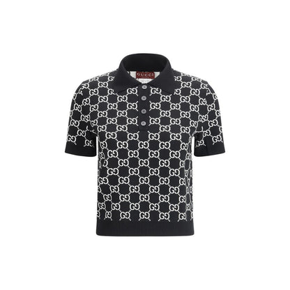 Black Wool Pattern Shirt