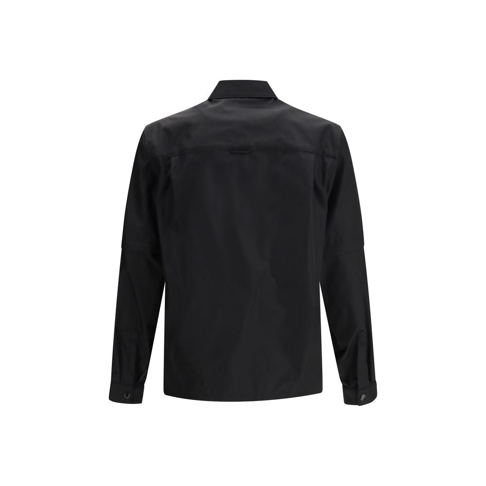 Black Recycled Polyamide Jackets And Coat