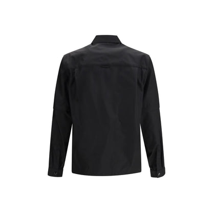Black Recycled Polyamide Jackets And Coat