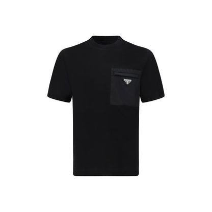 Black Cotton T-Shirt