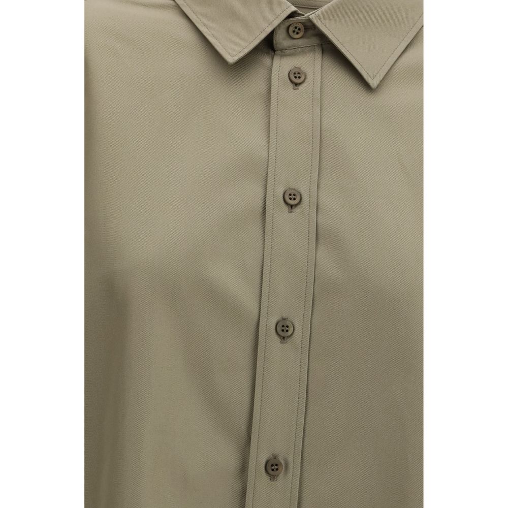 Beige Cotton Shirt